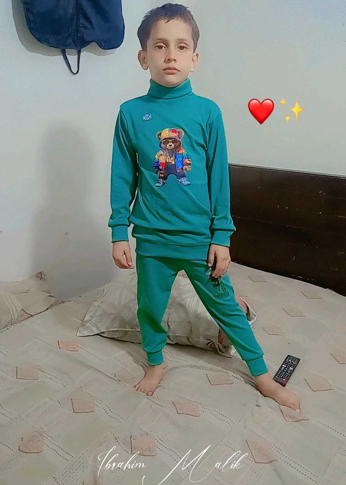 Cute Kids Tracksuit Set