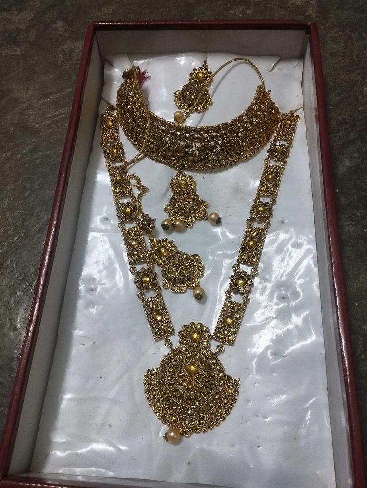 Gold Plated Jewellery Set