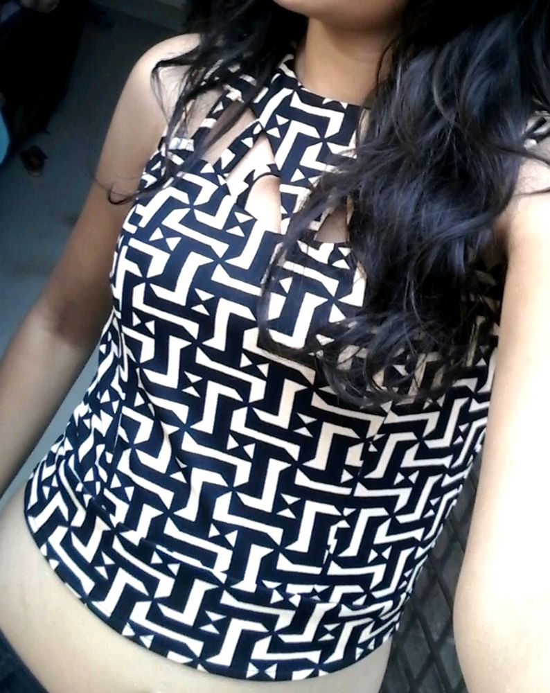 Aztec Crop Top