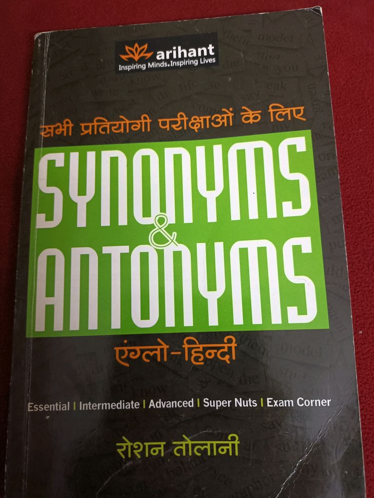 Synonyms &amp; Antonyms - Anglo Hindi