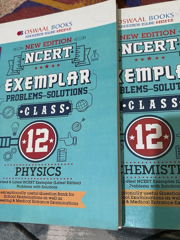 Oswal NCERT Exemplar Class 12 - Physics &amp; Chemistr