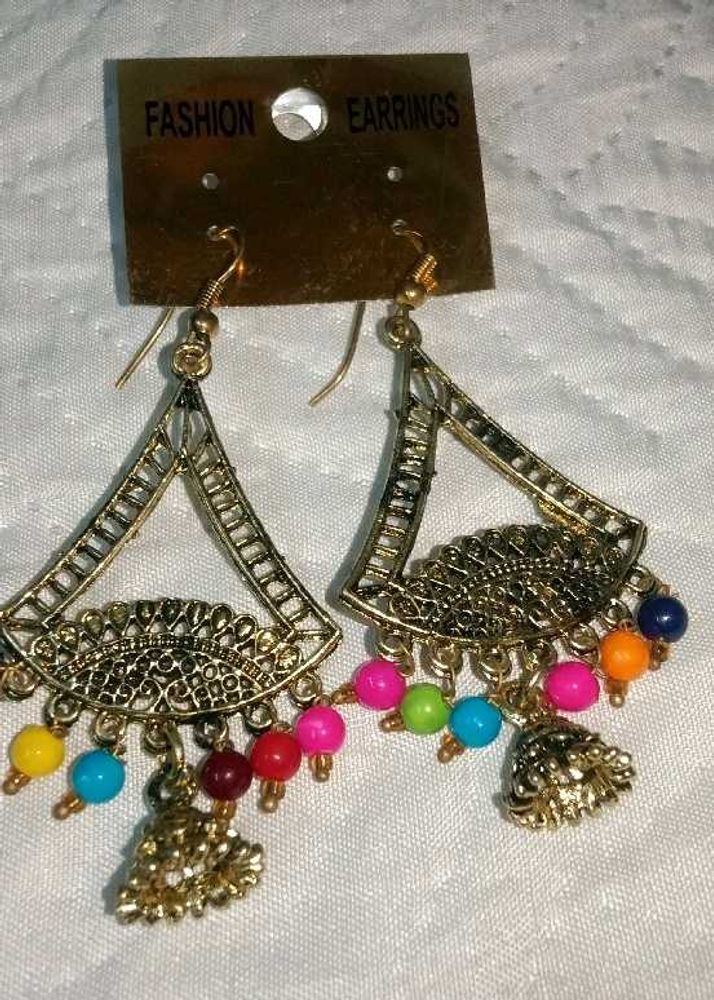 Fashionable Triangle Earrings