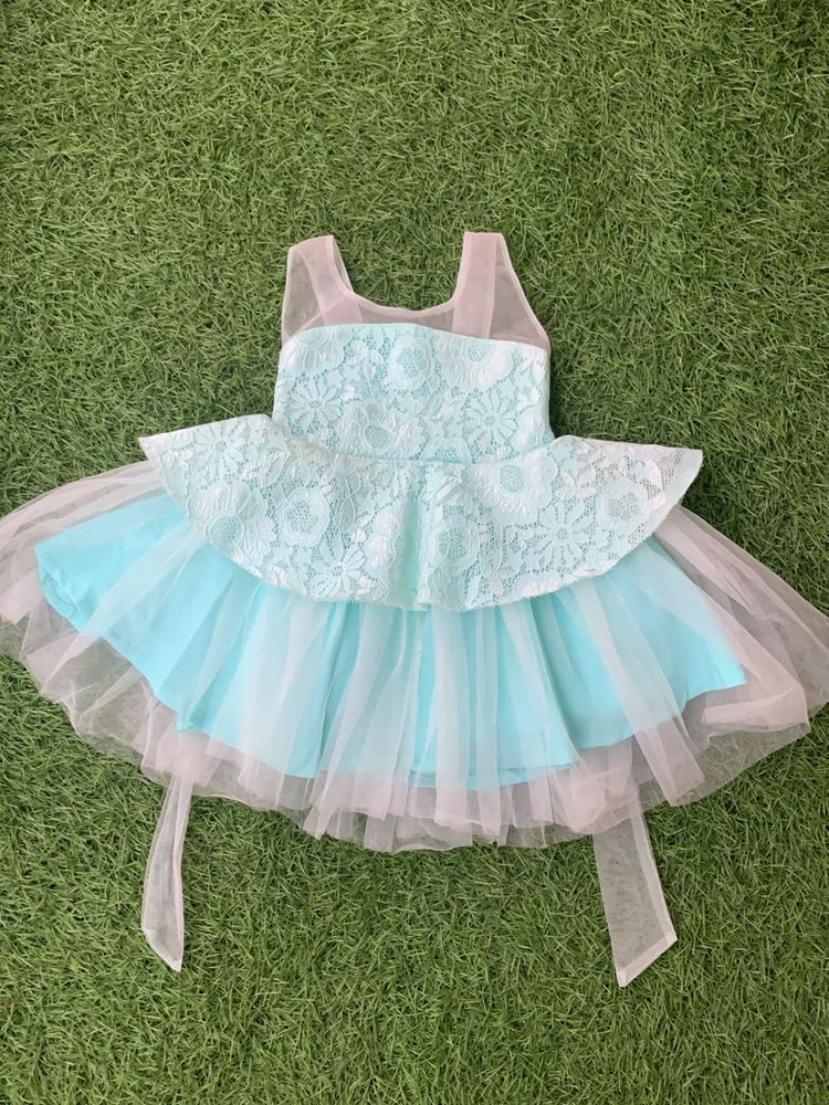 Party Frock For 1-2 Yrs Old