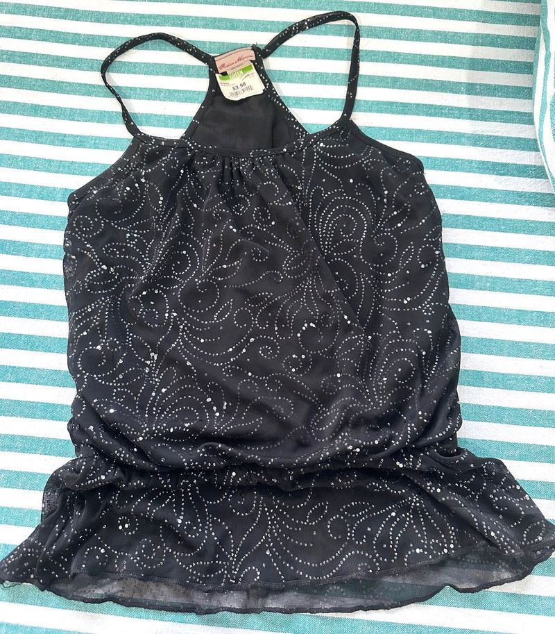 Black Spaghetti Strap Top