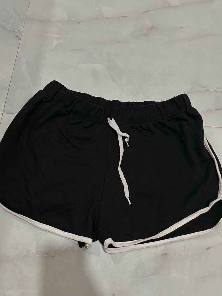 Black Cute Shorts