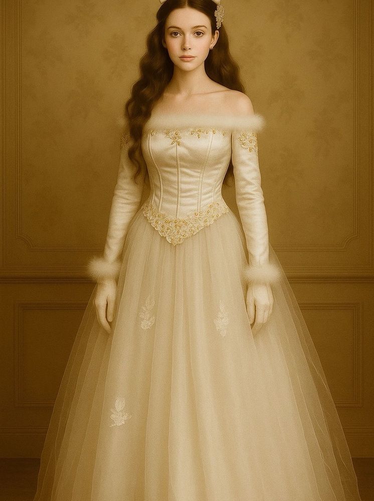 Vintage Bridal Gow👰🏻‍♀️