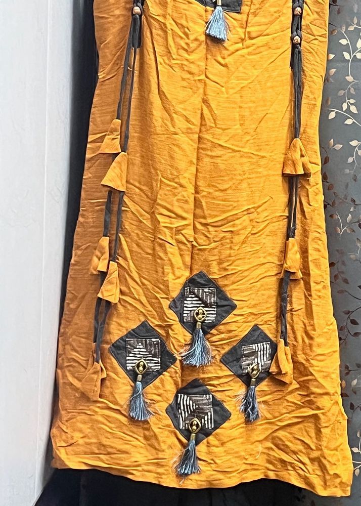 Double Color Full Legnth Kurti