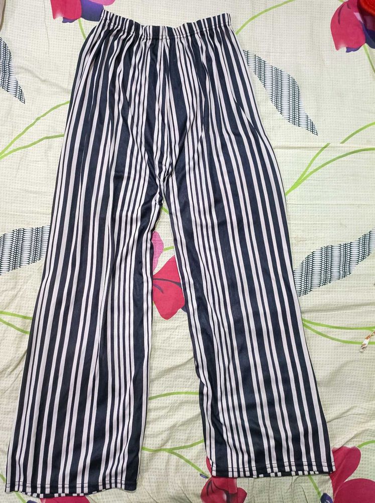 Striped Palazzo Pants