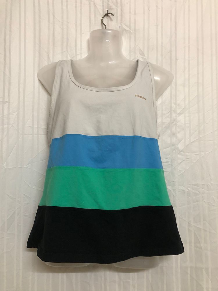 Reebok Multi Colour Sleeveless Top