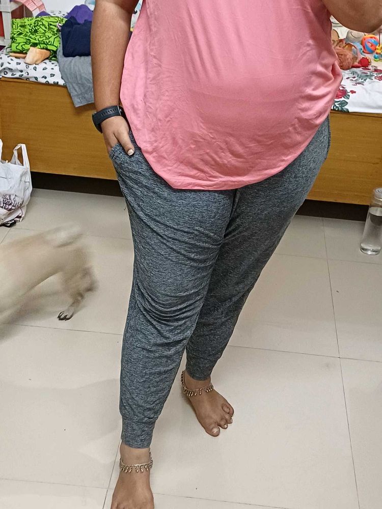 Comfortable Grey Joggers
