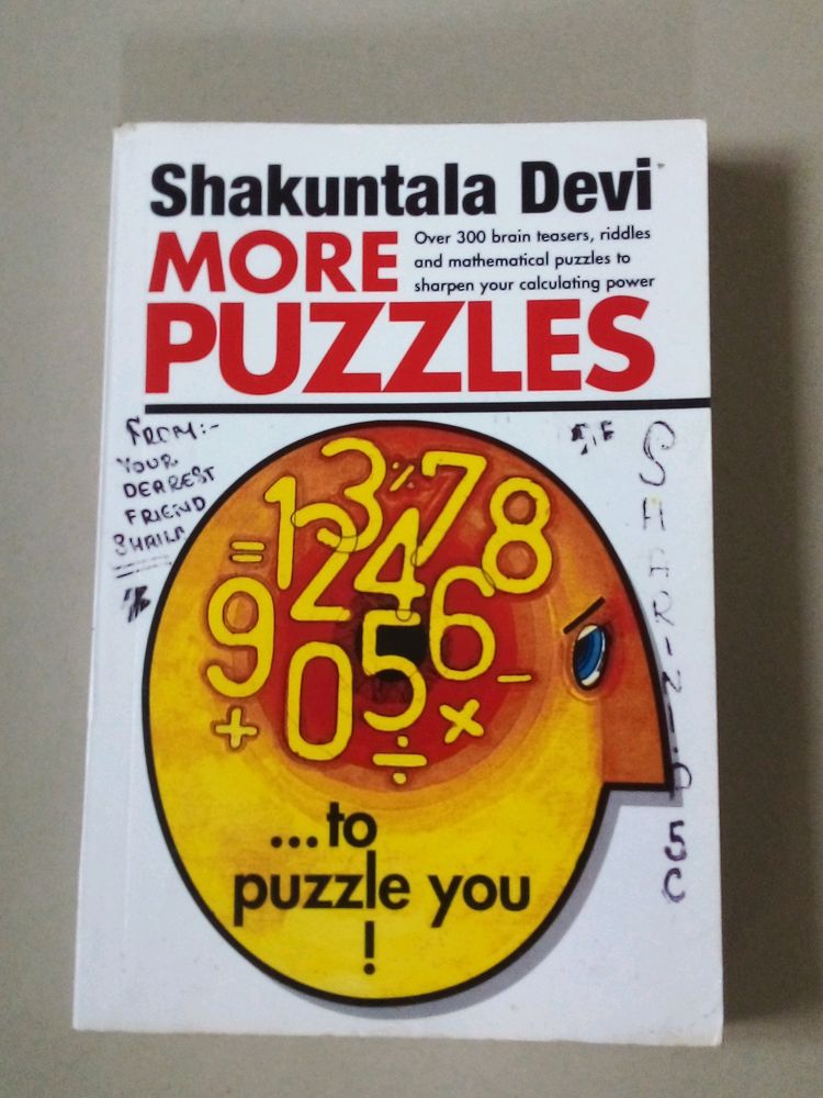 MORE PUZZLES Book By Shakuntala Devi