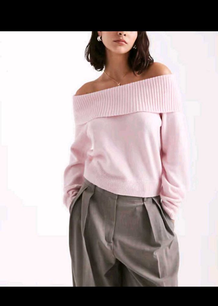 Off-Shoulder Sweater Or Pullover