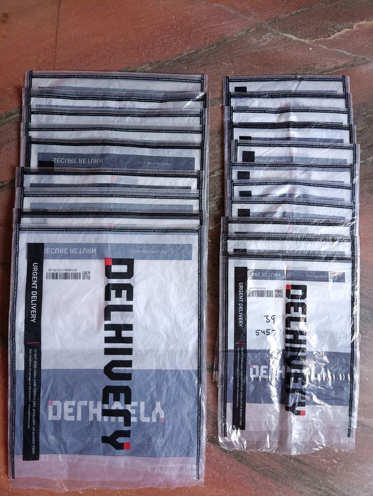 30 Shipping Bags 15 Big And Fifteen Small