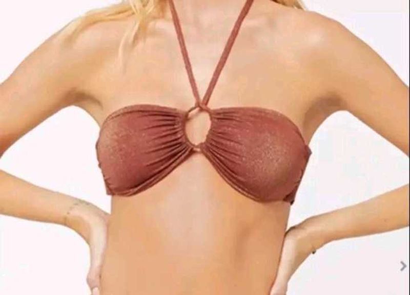 6226. SEXY BROWN MINI TOP