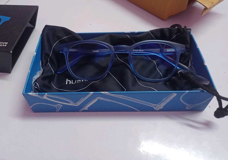 Lenskart Hustler Ocean Blue Premium Eyeglasses 🤓