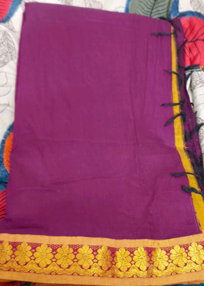 Purple 💜 Colour Saree