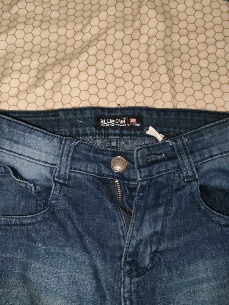 Blue Coin Denim Jeans