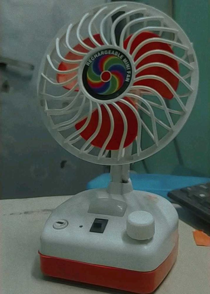 Rechargeable Mini Fan - Stay Cool!