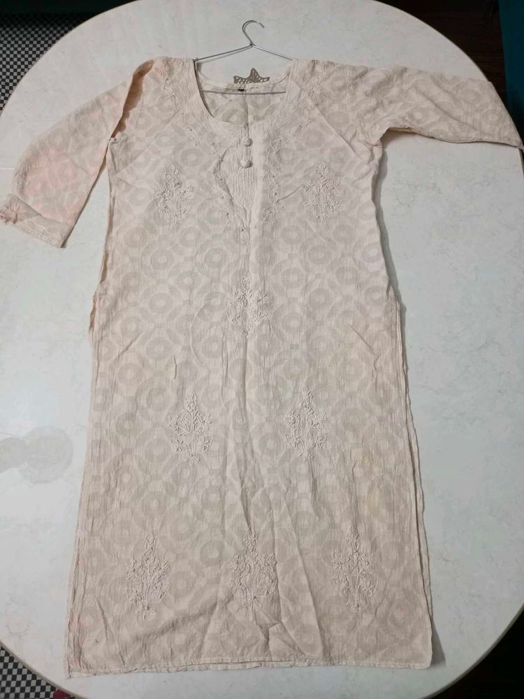 Elegant Embroidered Kurta