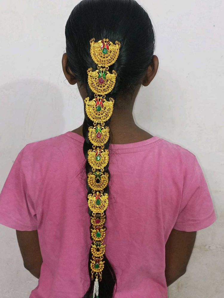 Traditional Indian Hair Braid Accessory