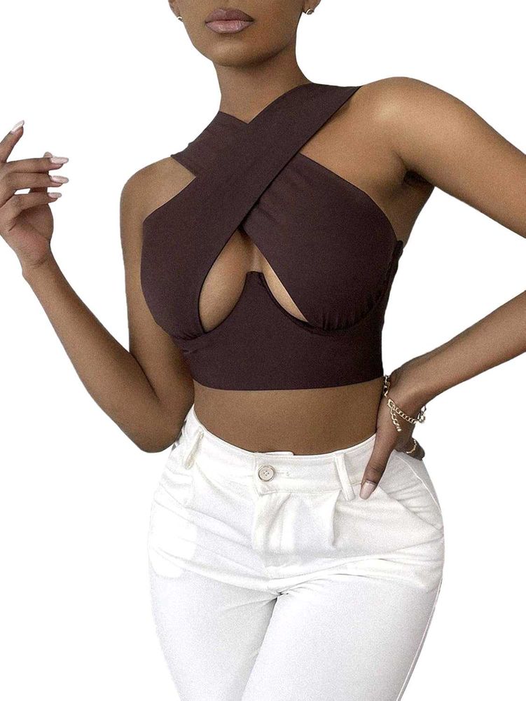 Crisscross Crop Top