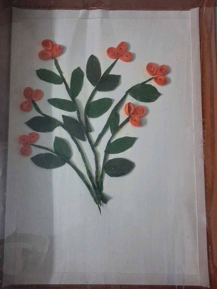 Quilled Flower Artwork