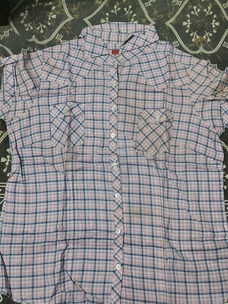 Checkered Casual Shirt