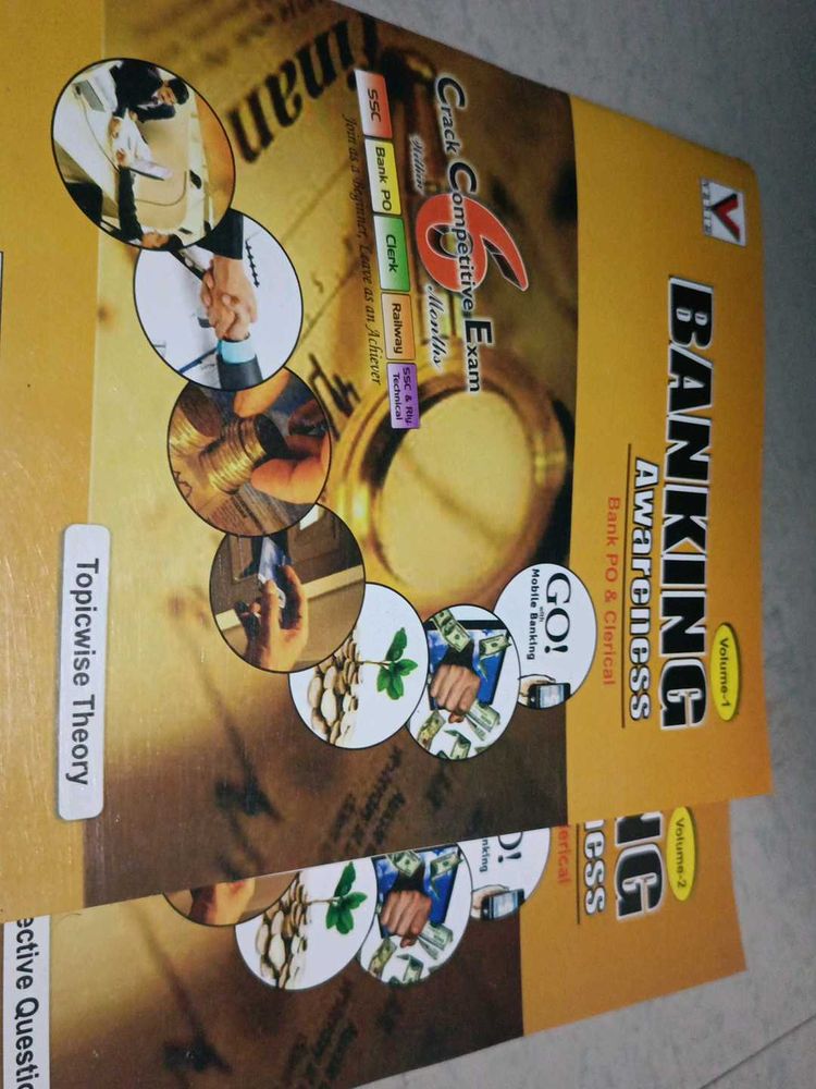 Banking Awareness Book (Vol. 1 &amp; 2)