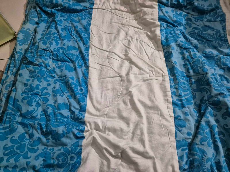 Floral Blue blanket