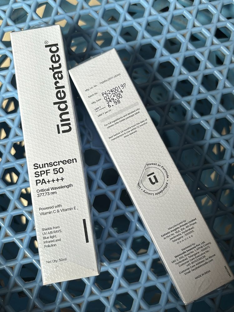 Underrated Sunscreen