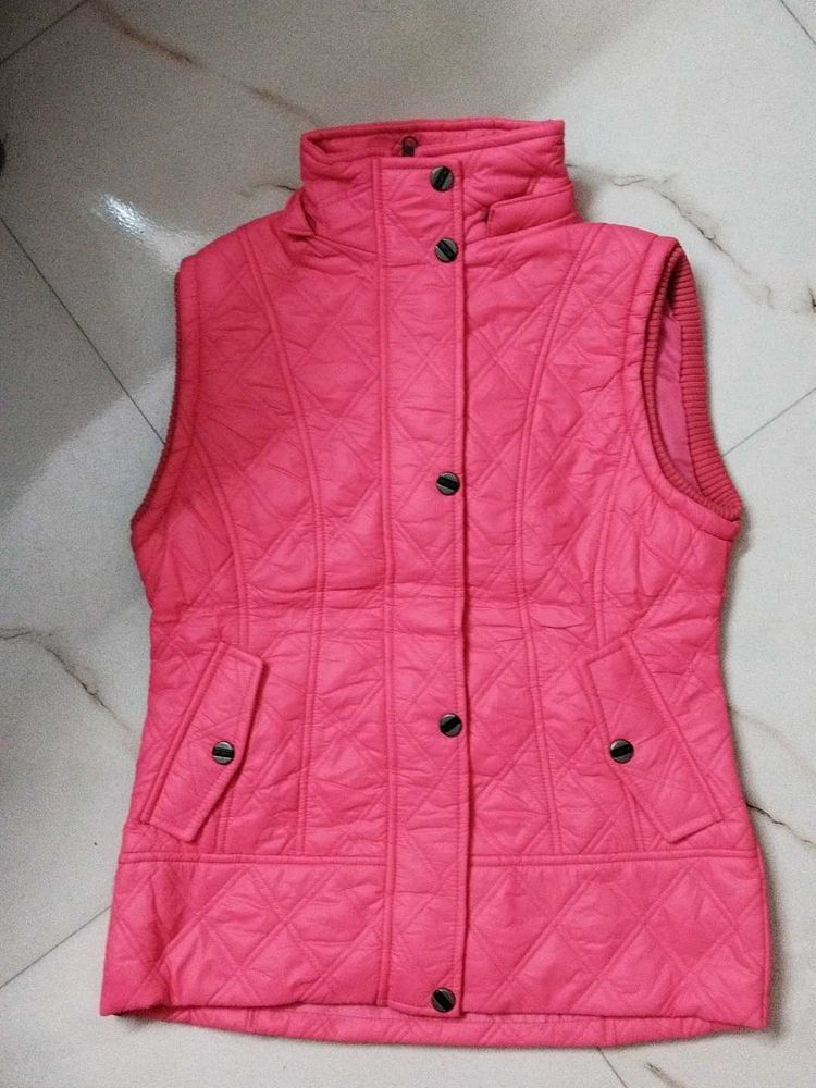 Pink Padded Vest
