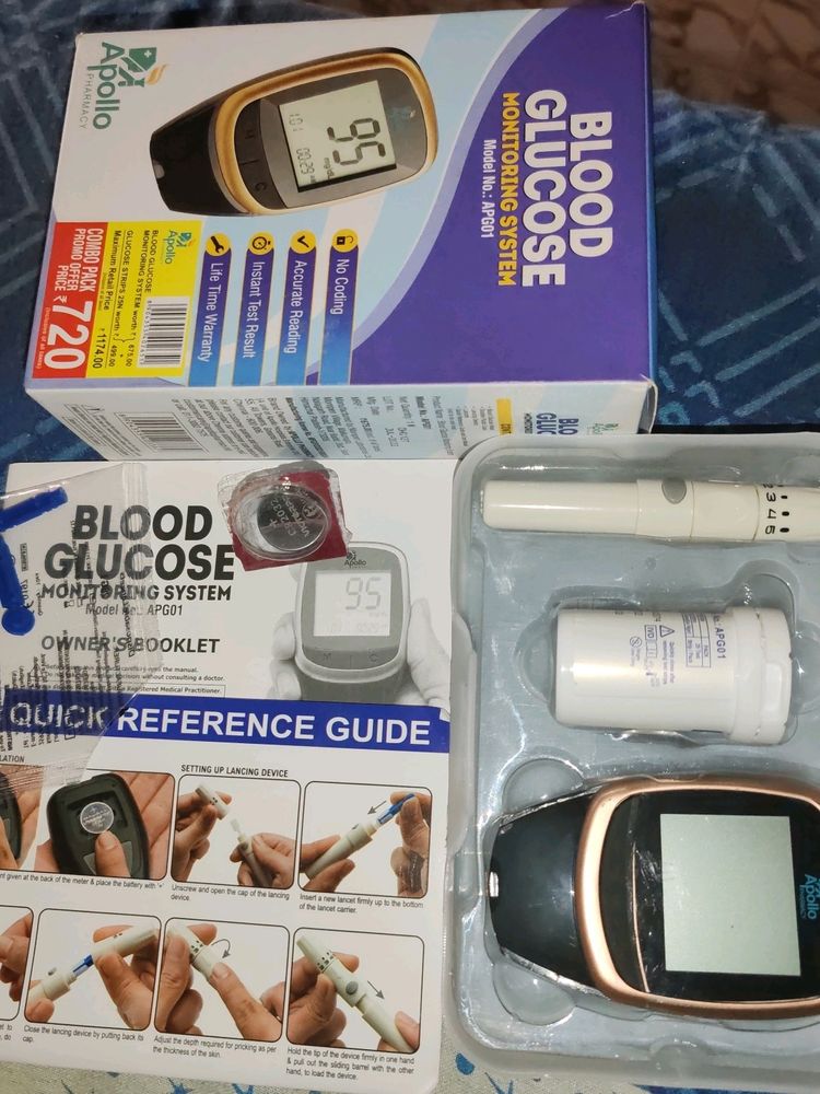 Glucometer Apollo#sugar Machine