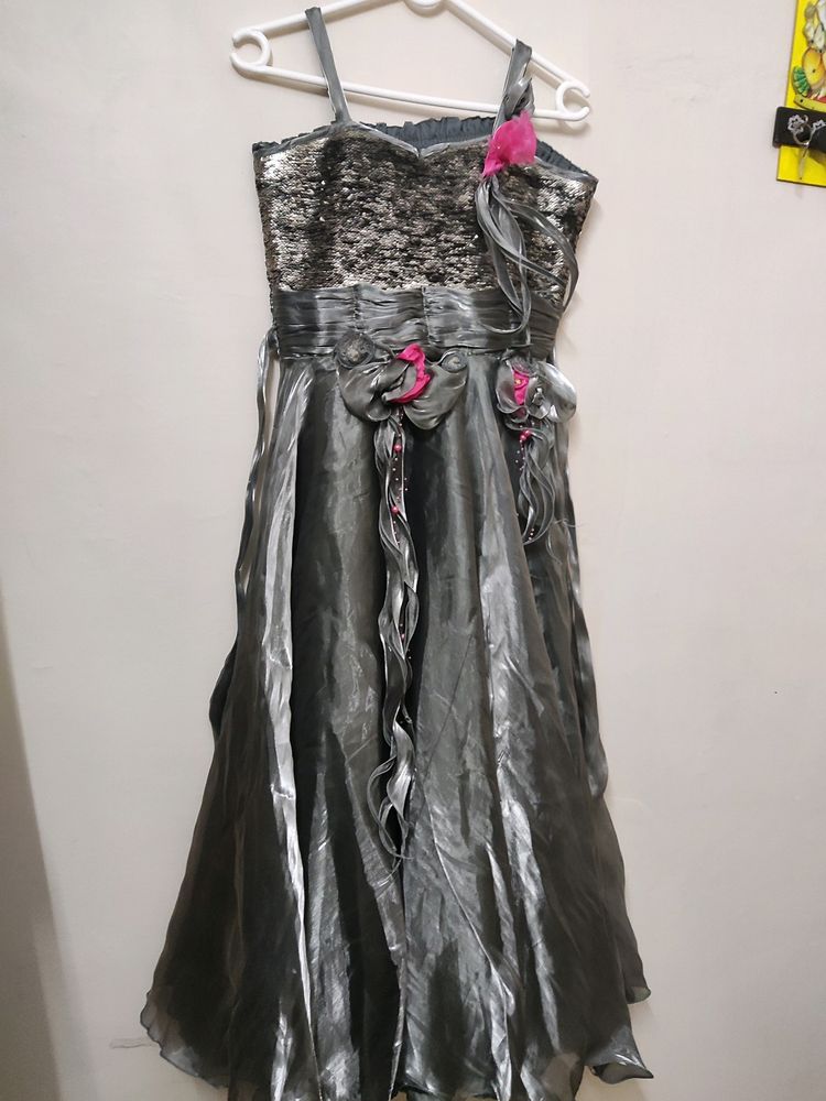 Party Dress For Girls, Age-7up
