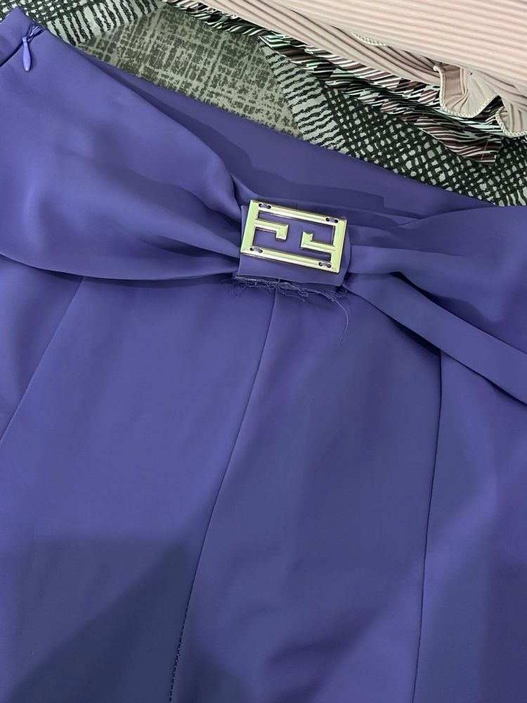 Fendi Purple Skirt