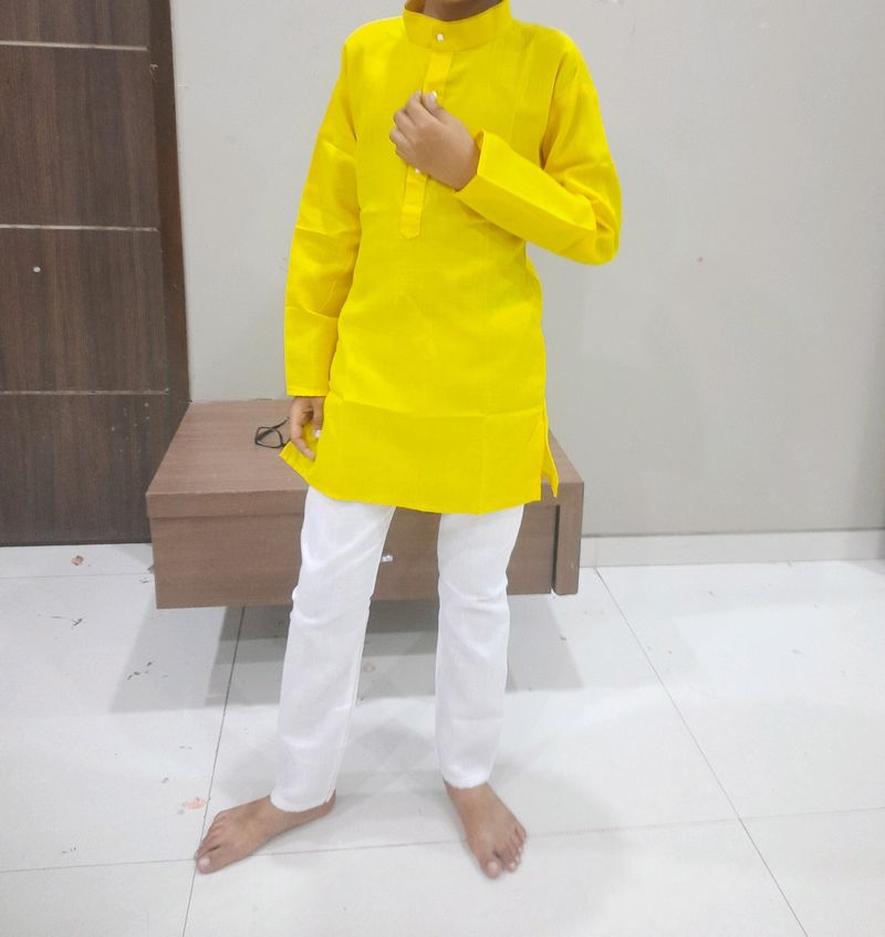 11 Years Boys Kurta Set,new Hi Hai