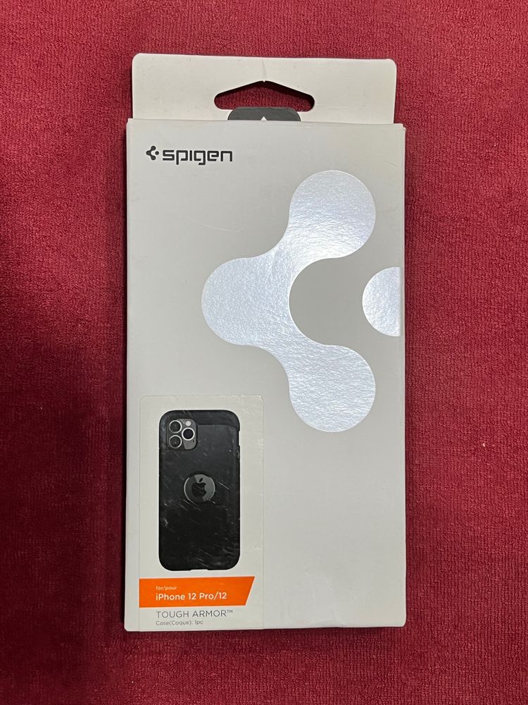 Spigen iPhone 12 / Pro Tough Armor Case Black