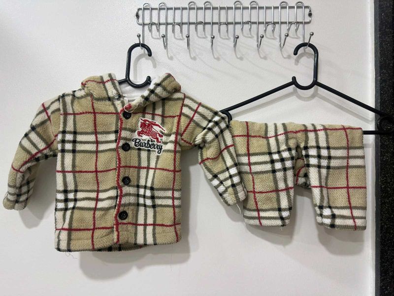 Burberry Kids Fleece Set
