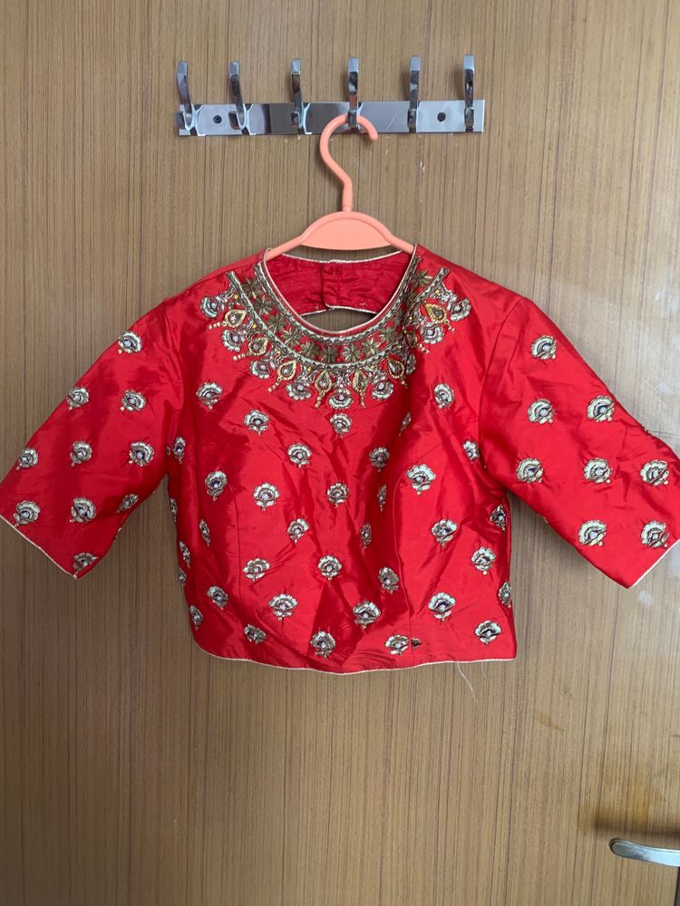 Red Lehenga
