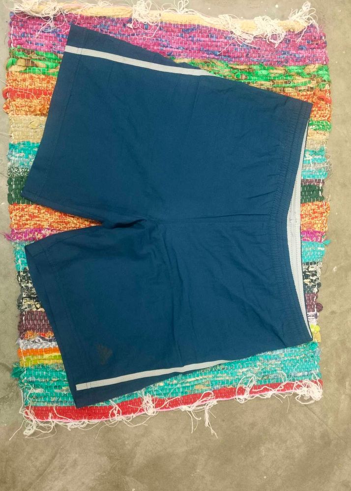 Adidas Athletic Shorts - Navy Blue