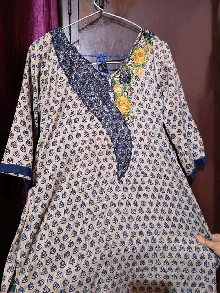 Elegant Printed Kurta