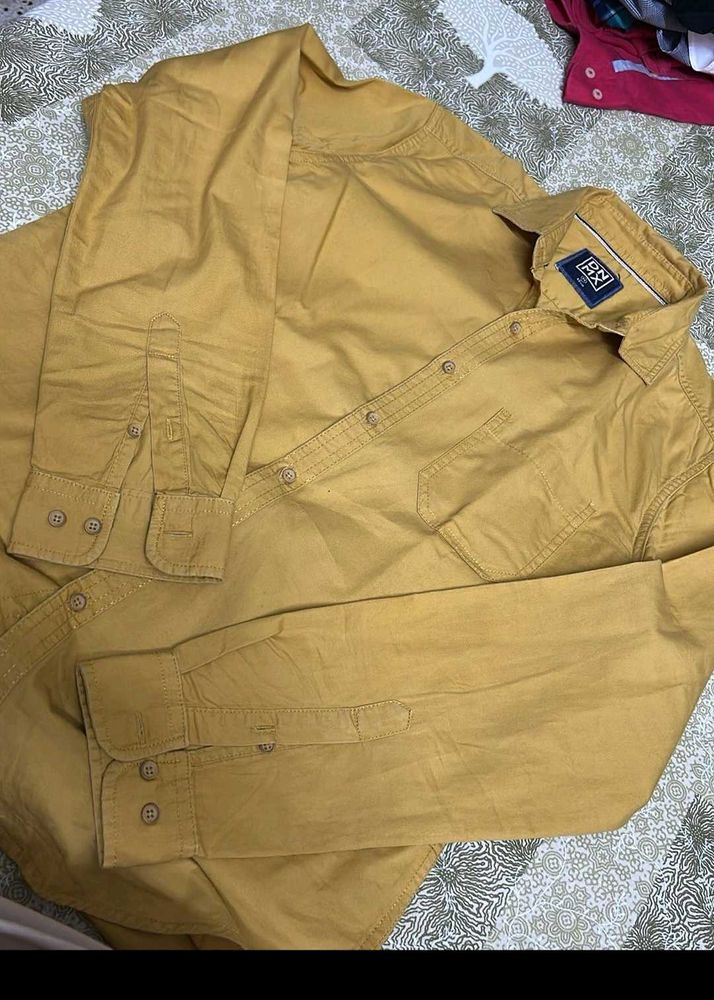 Mustard Casual Shirt