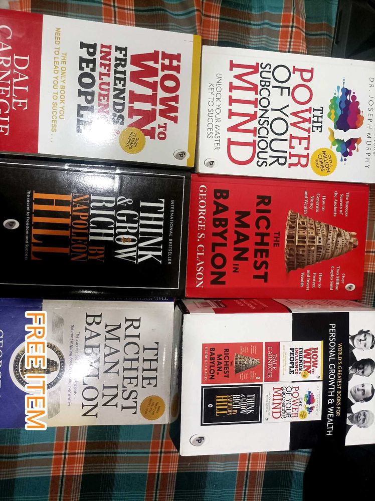 Combo Of 5 Famous USA Books(1 FREE)
