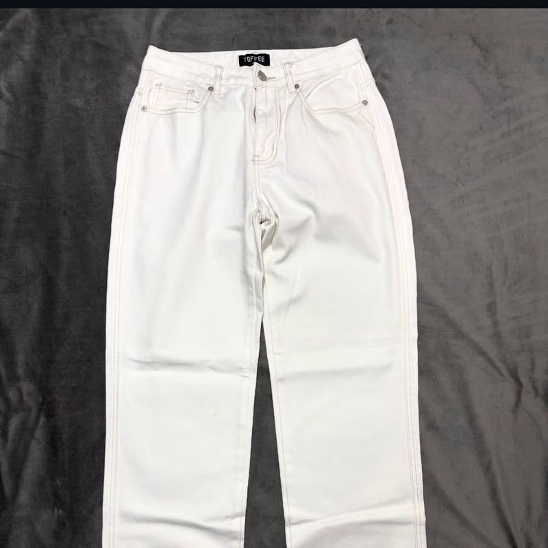 White Denim Jeans
