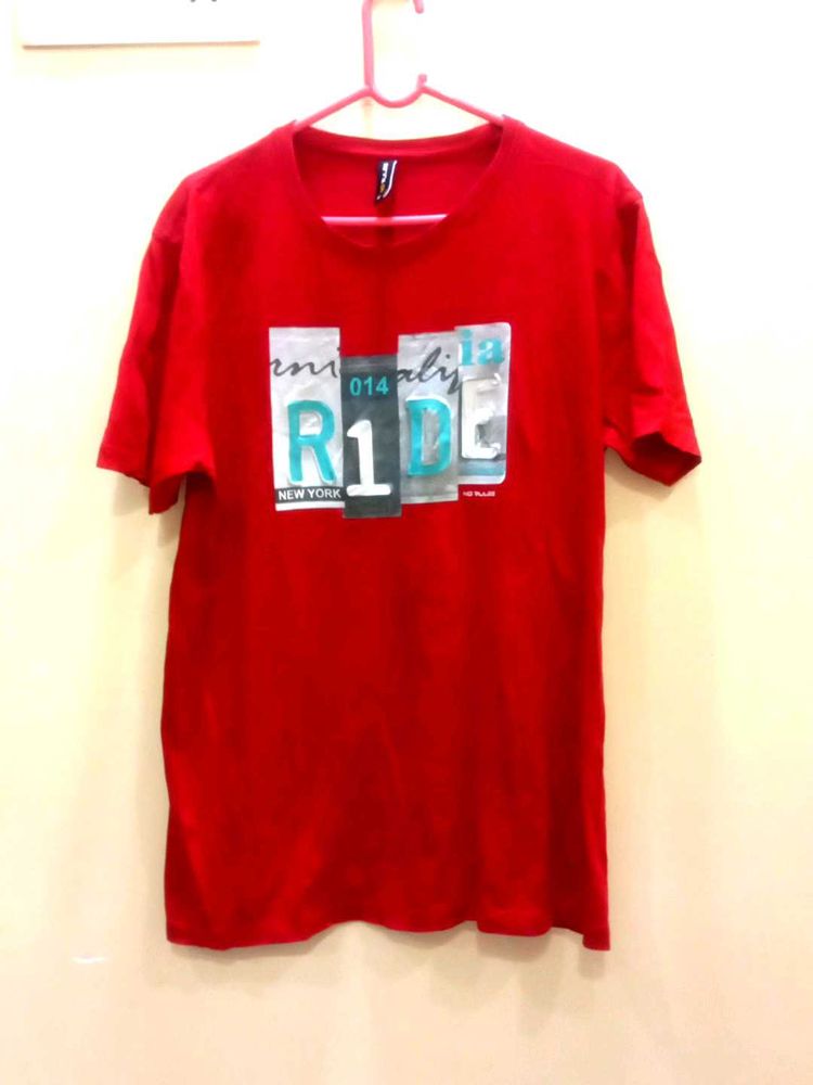 Red Graphic T-Shirt