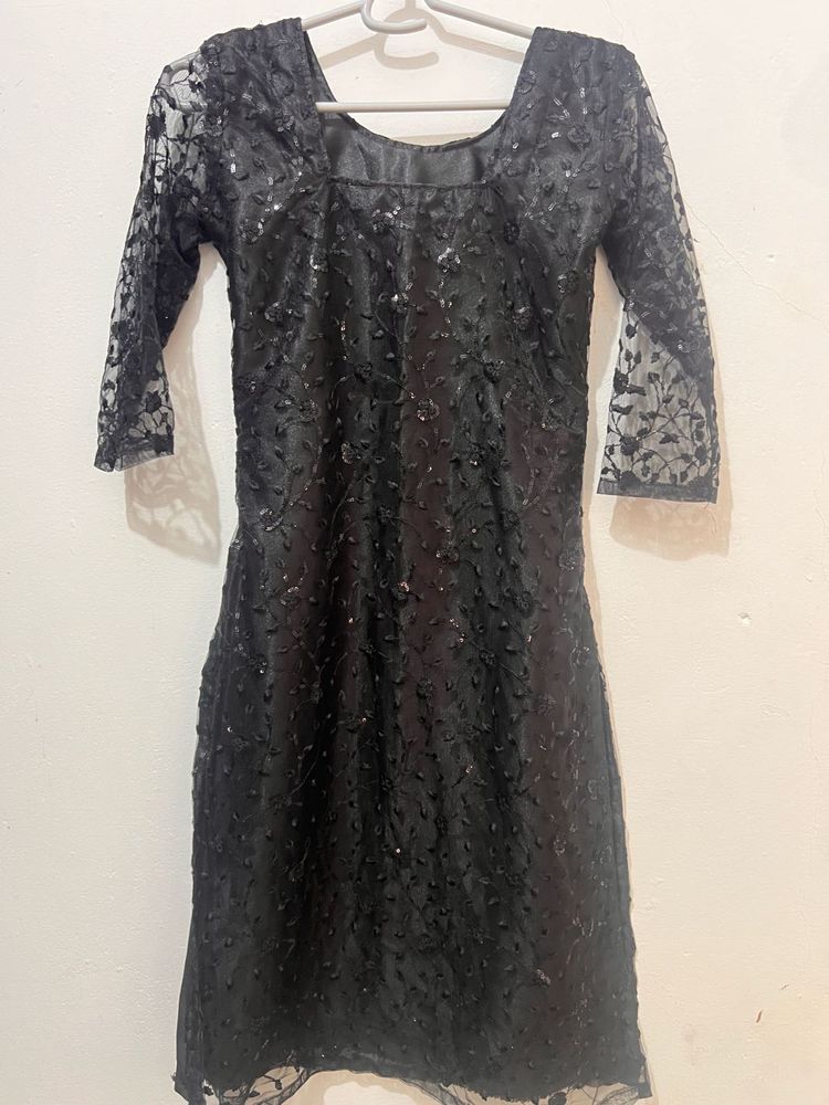 Black Lace Dress
