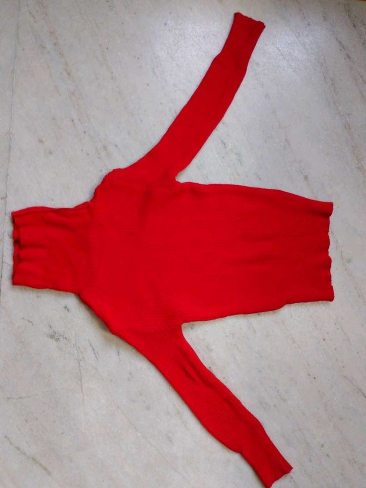 Red Woolen Sweater