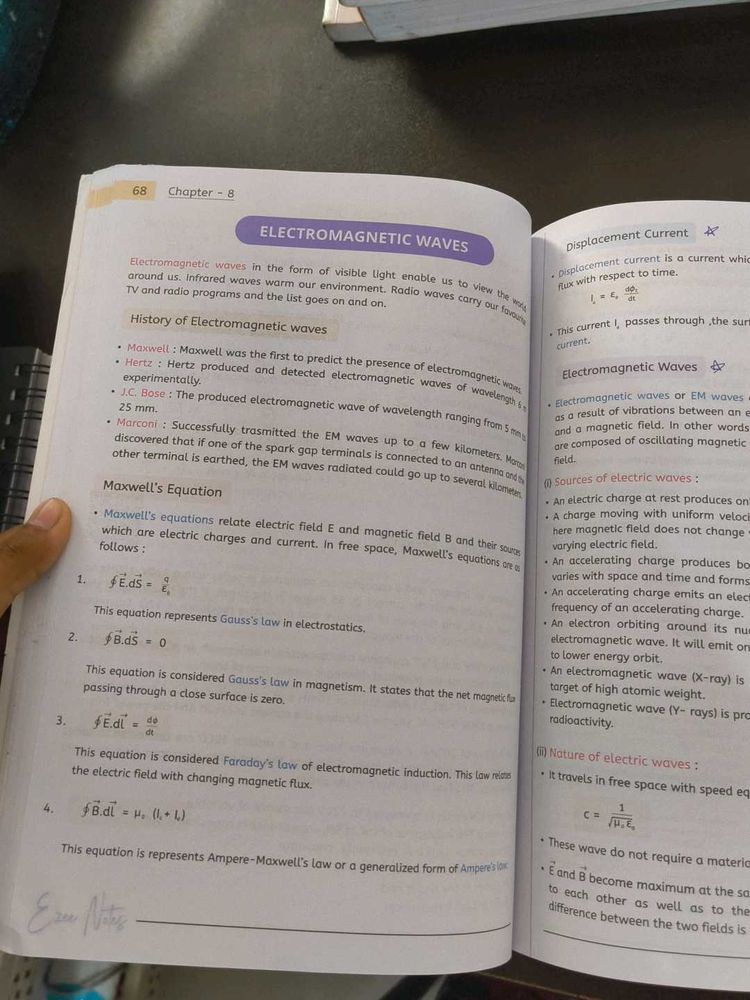 Neet Aspirants physics 12th Short Notes