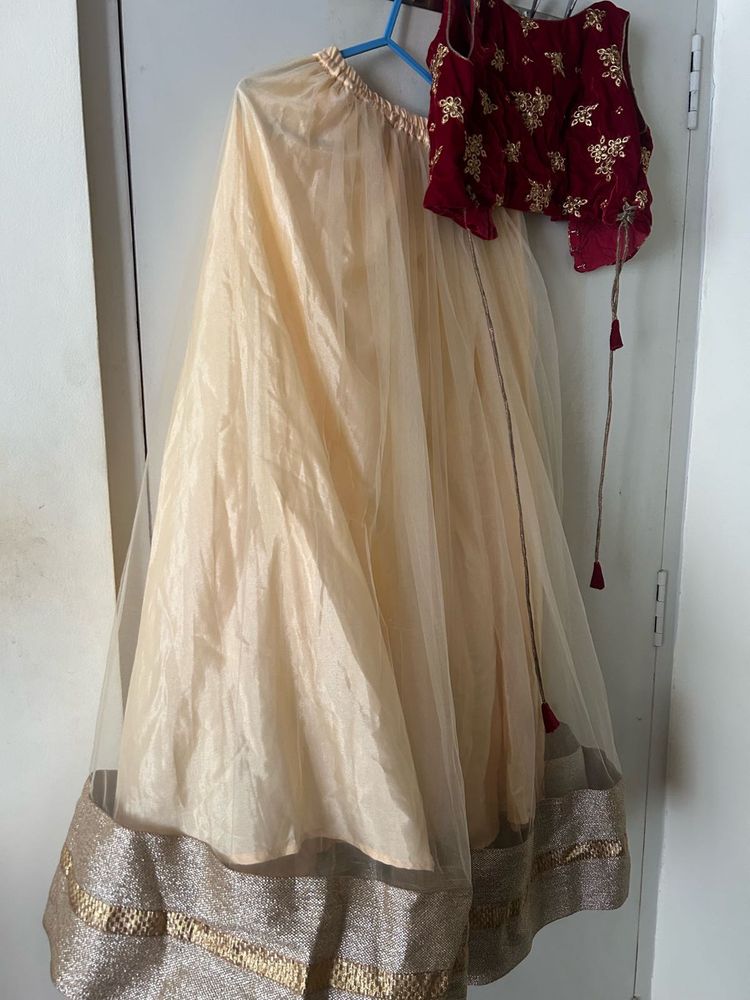 Elegant Lehenga Choli Set Kids