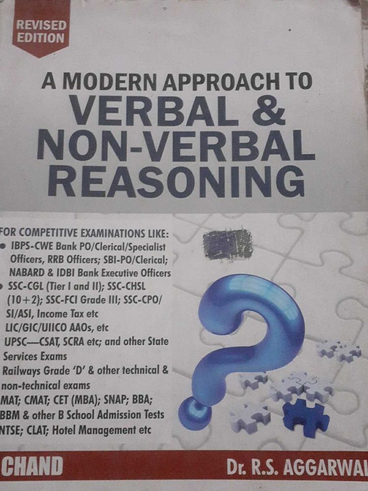 Verbal &amp; Non-Verbal Reasoning