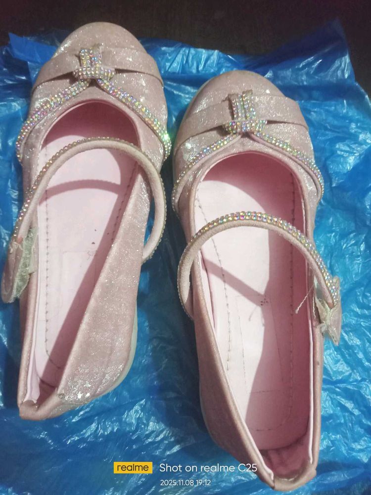 New Sparkly Pink Shoes